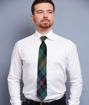 Mens Neck Tie Watson Ancient Tartan Lightweight Scottish Clan Tie