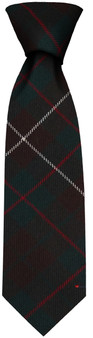 Mens Neck Tie MacKinnon Hunting Modern Tartan Lightweight Scottish Clan Tie