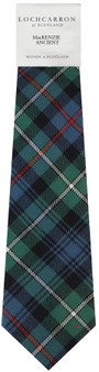 Mens Neck Tie MacKenzie Ancient Tartan Lightweight Scottish Clan Tie