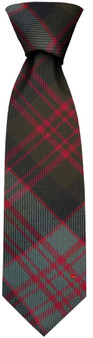 Mens Neck Tie MacDonald Weathered Tartan Lightweight Scottish Clan Tie