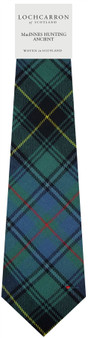 Mens Neck Tie MacInnes Hunting Ancient Tartan Lightweight Scottish Clan Tie