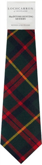 Mens Neck Tie MacIntosh Hunting Modern Tartan Lightweight Scottish Clan Tie