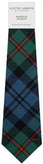 Mens Neck Tie Mackinlay Ancient Tartan Lightweight Scottish Clan Tie