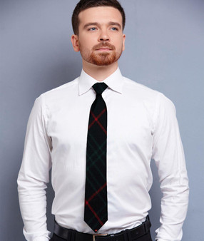 Mens Neck Tie Renwick Modern Tartan Lightweight Scottish Clan Tie