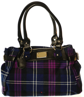 'Eva' Wool Handbag Heritage of Scotland Tartan Design