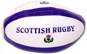 Soft Mini Rugby Purple Ball Toy With Thistle Great Gift