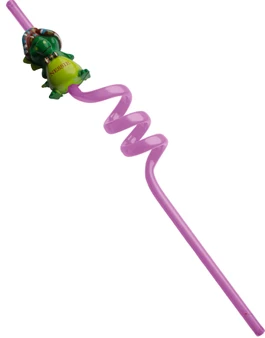Scottish Loch Ness Nessie Top Crazy Straw withLoch Ness Monster Design