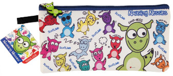Scottish Naughty Nessies Pencil Case Pen School Work PVC Fun Gift Novelty Case