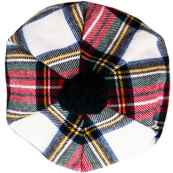 Stewart Dress Modern Tartan Ladies Tammy Hat & Scarf Set Lambswool
