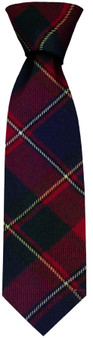 Mens Neck Tie Quebec Canadian Tartan Lightweight Scottish Clan Tie