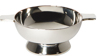 Silver Plated Scottish 2" Quaich Plain Handle Cup of Friendship Ideal Wedding Gift Engravable