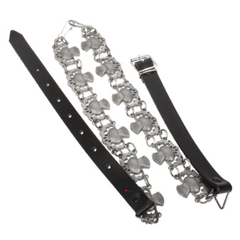 Sporran Chain Belt Thistle Antique