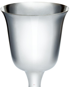 Small Bell Spun Pewter Goblet 110mm Bright with Feature Touchmark