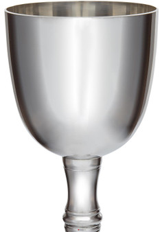Large Red Wine Pewter Goblet 140mm 450ml Capacity