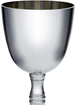 Large White Wine Pewter Goblet 140mm 300ml Capacity