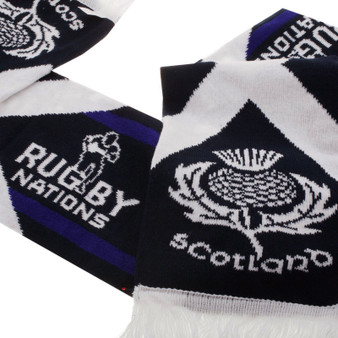 Sports Scarf Scotland Rugby Nations Supporters Scarf Navy