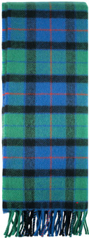 Scottish District Lambswool Scarf Flower Scotland