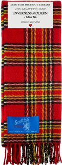 Scottish District Lambswool scarf Inverness Modern