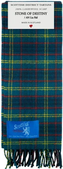 Scottish District Lambswool Scarf Stone of Destiny