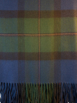 Ladies Shawl Cape Lambswool Macleod Harris Antique Tartan Made To Order