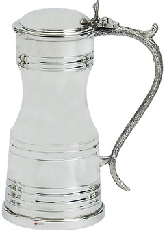 Traditional Scottish Tankard 0.75pt Tappit Hen Lid Ideal For Engraving Pewter Ideal Gift