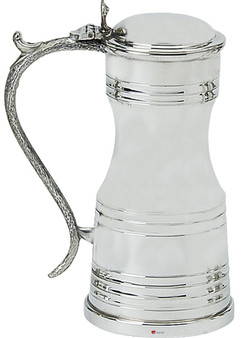 Traditional Scottish Tankard 0.75pt Tappit Hen Lid Ideal For Engraving Pewter Ideal Gift