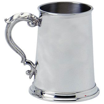 Wedding Gift Pewter Tankard Embossed "Best Man Best Friend For lifetime" Ornate Great Gift