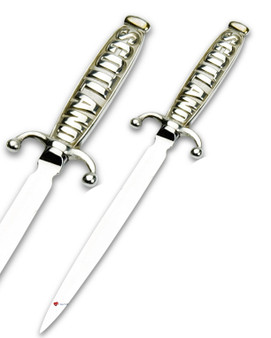 Pewter Letter Opener 18cm Handle SCOTLAND Text Sword