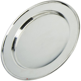 Pewter Plate Plain Polished Finished Fine 5" 127mm