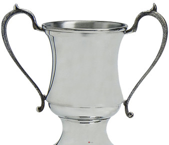 Traditional Style Sporting Presentation Trophy 12inch Polished Pewter Engravable Great Gift