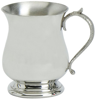 Child's Christening Tankard Pewter Cup Georgian Shape Plain Engravable