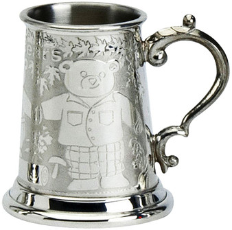 Christening Gift The Three Bears And Goldilocks Tankard 1/2 Pint Great Gift