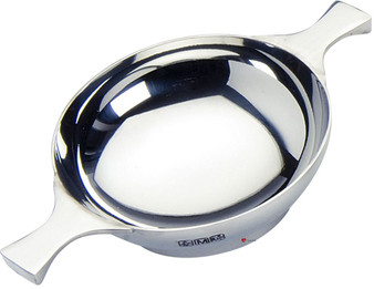 Quaich Scottish Pewter Polished With Touch marks Cup Of Friendship 5" Bowl Ideal Gift