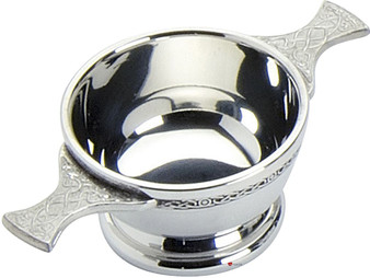 Wiring Scottish Quaich Celtic Handles Wiring 2" Bowl Pewter Cup of Friendship Ideal Gift