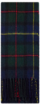 MacLeod of Harris Modern Tartan Plaid 100% Lambswool Clan Scarf Made in Scotland