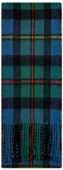 MacLeod of Harris Ancient Tartan Plaid 100% Lambswool Clan Scarf Made in Scotland