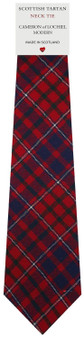 Mens All Wool Tie Woven Scotland - Cameron of Lochiel Modern Tartan
