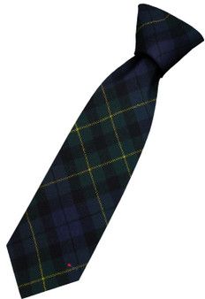 Mens All Wool Tie Woven Scotland - Campbell of Breadalbane Modern Tartan