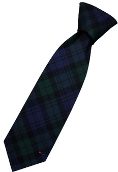 Mens All Wool Tie Woven Scotland - Campbell Modern Tartan