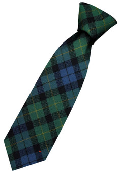 Mens All Wool Tie Woven Scotland - Campbell of Breadalbane Ancient Tartan