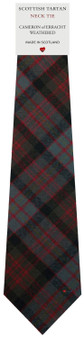 Mens All Wool Tie Woven Scotland - Cameron of Erracht Weathered Tartan