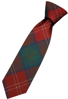 Mens All Wool Tie Woven Scotland - Chisholm Ancient Tartan