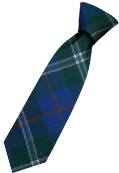 Mens All Wool Tie Woven Scotland - Bermuda USA Tartan