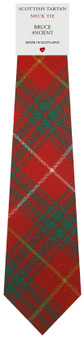 Mens All Wool Tie Woven Scotland - Bruce Ancient Tartan