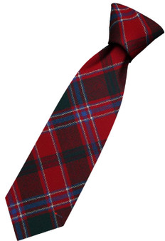 Mens All Wool Tie Woven Scotland - Dalziel Modern Tartan