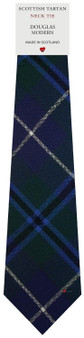 Mens All Wool Tie Woven Scotland - Douglas Modern Tartan