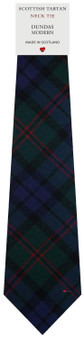 Mens All Wool Tie Woven Scotland - Dundas Modern Tartan