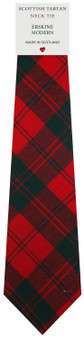 Mens All Wool Tie Woven Scotland - Erskine Modern Tartan