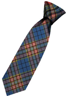 Mens All Wool Tie Woven Scotland - Drummond of Strathan Ancient Tartan