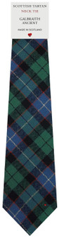 Mens All Wool Tie Woven Scotland - Galbraith Ancient Tartan
